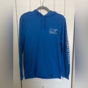 Vineyard Vines Men's Ocean Blue Performance Hoodie